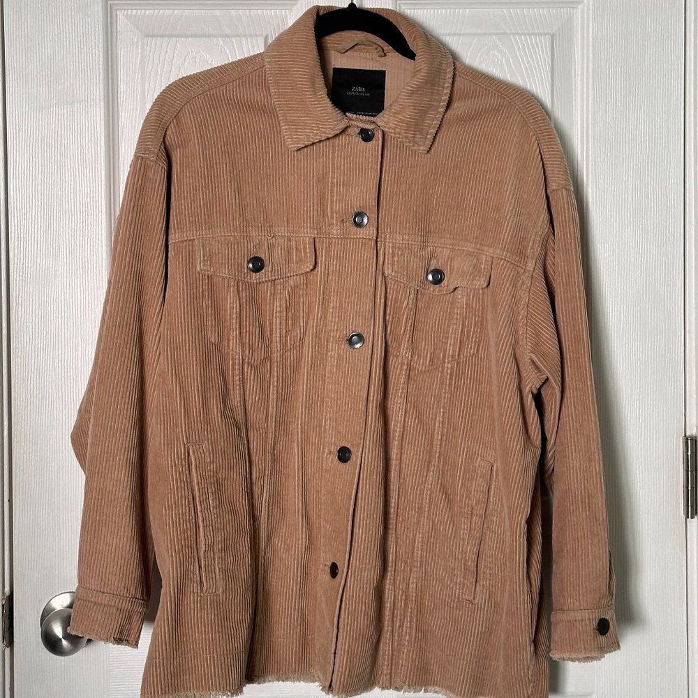 Zara Corduroy Button Up